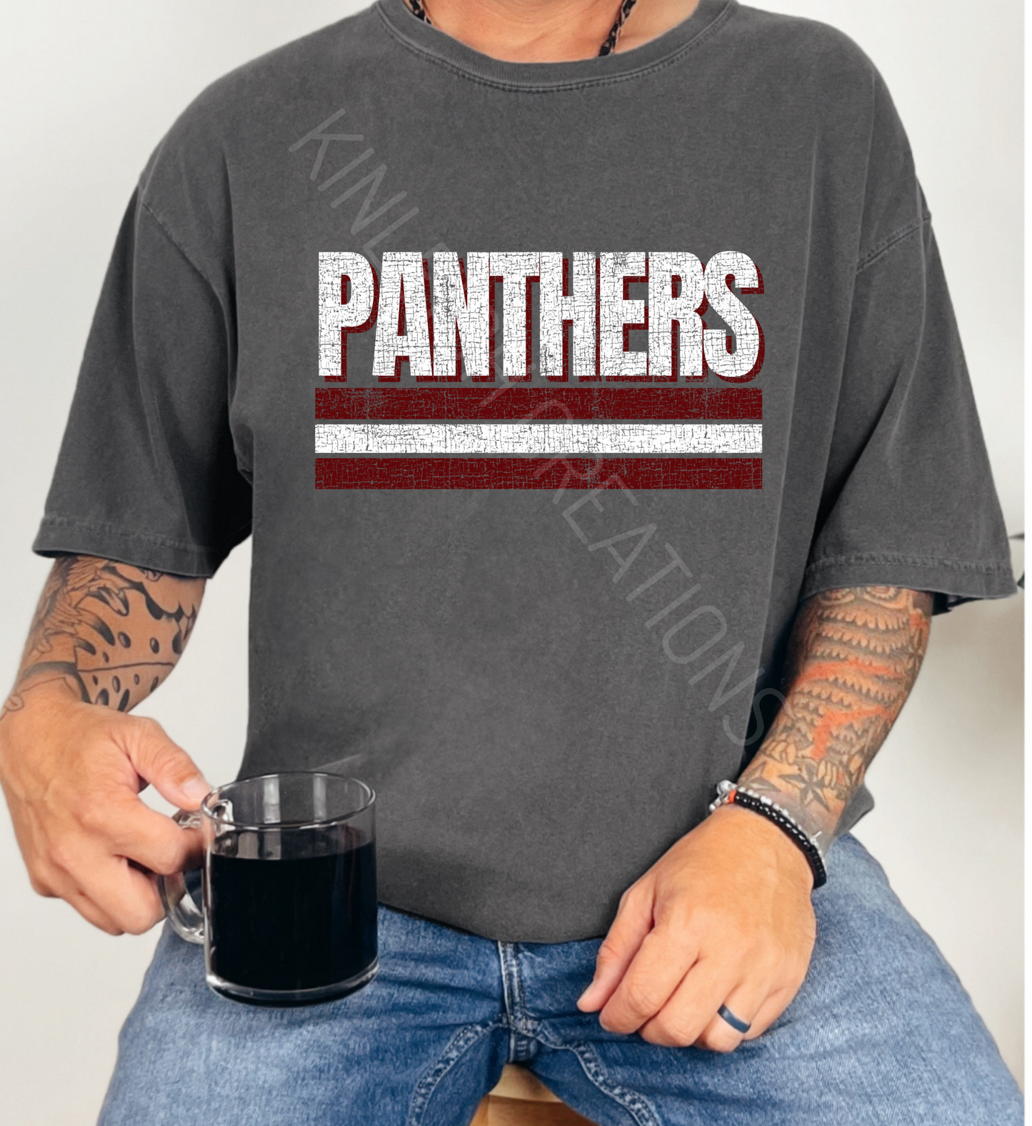 Maroon and White Panthers