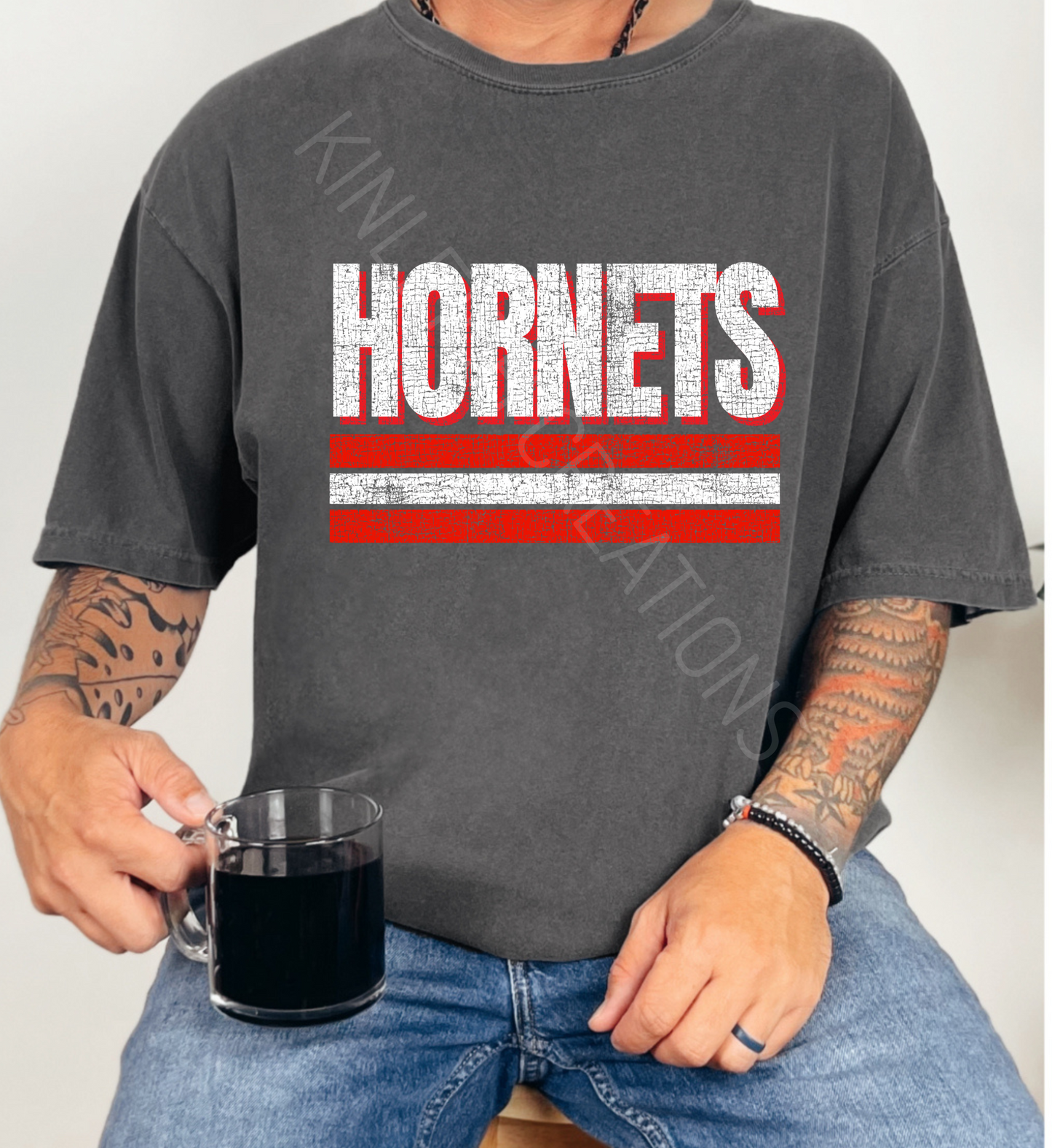Red and White Hornets