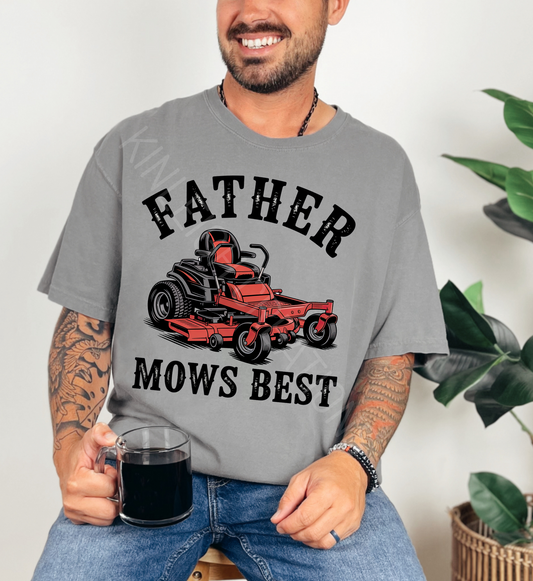 Father Mows Best